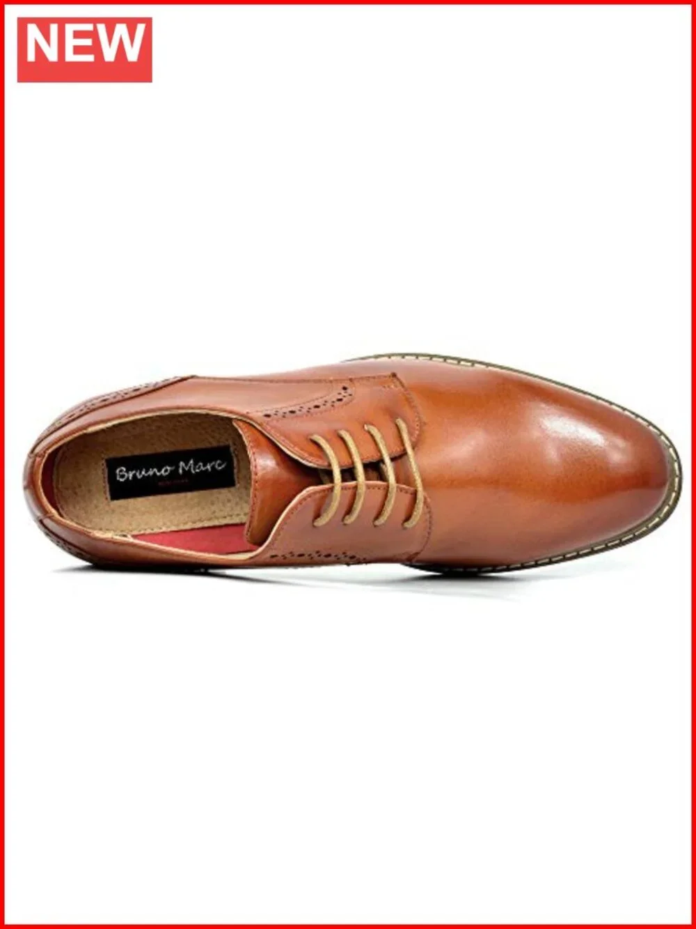 Men's Classic Comfort Oxfords Derby Dress Shoes Synthetic Leather Lace-Up
